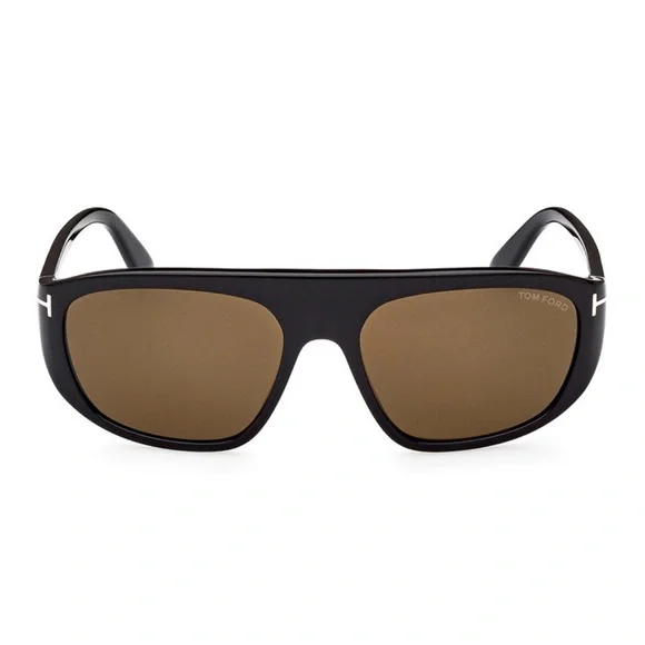 NEW FT1002/S 01J TOM FORD TF1002 01J MEN BLACK BROWN SUNGLASSES